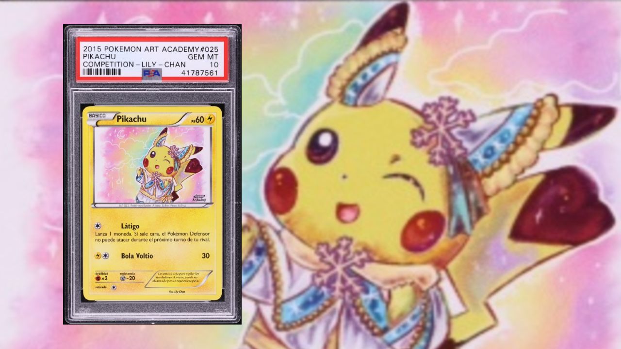 Lily-Chan Pikachu Pokémon Promo Card Header Screenshot