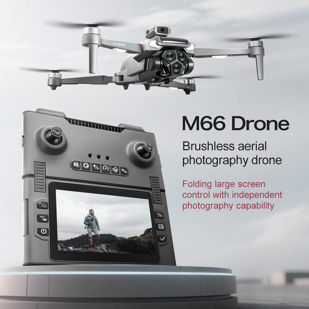 M66 Camera Drone with Screen Remote