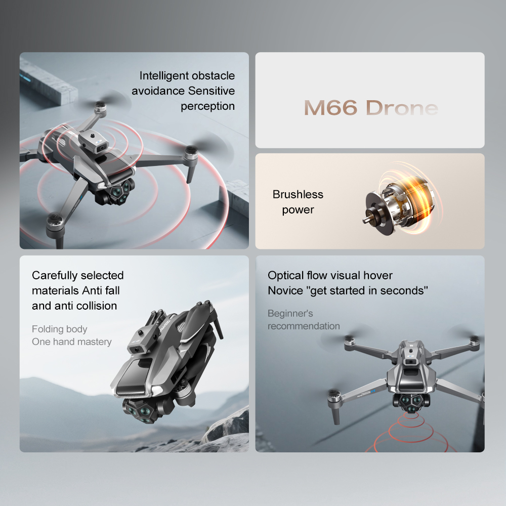 M66 Camera Drone with Screen Remote - Image 5