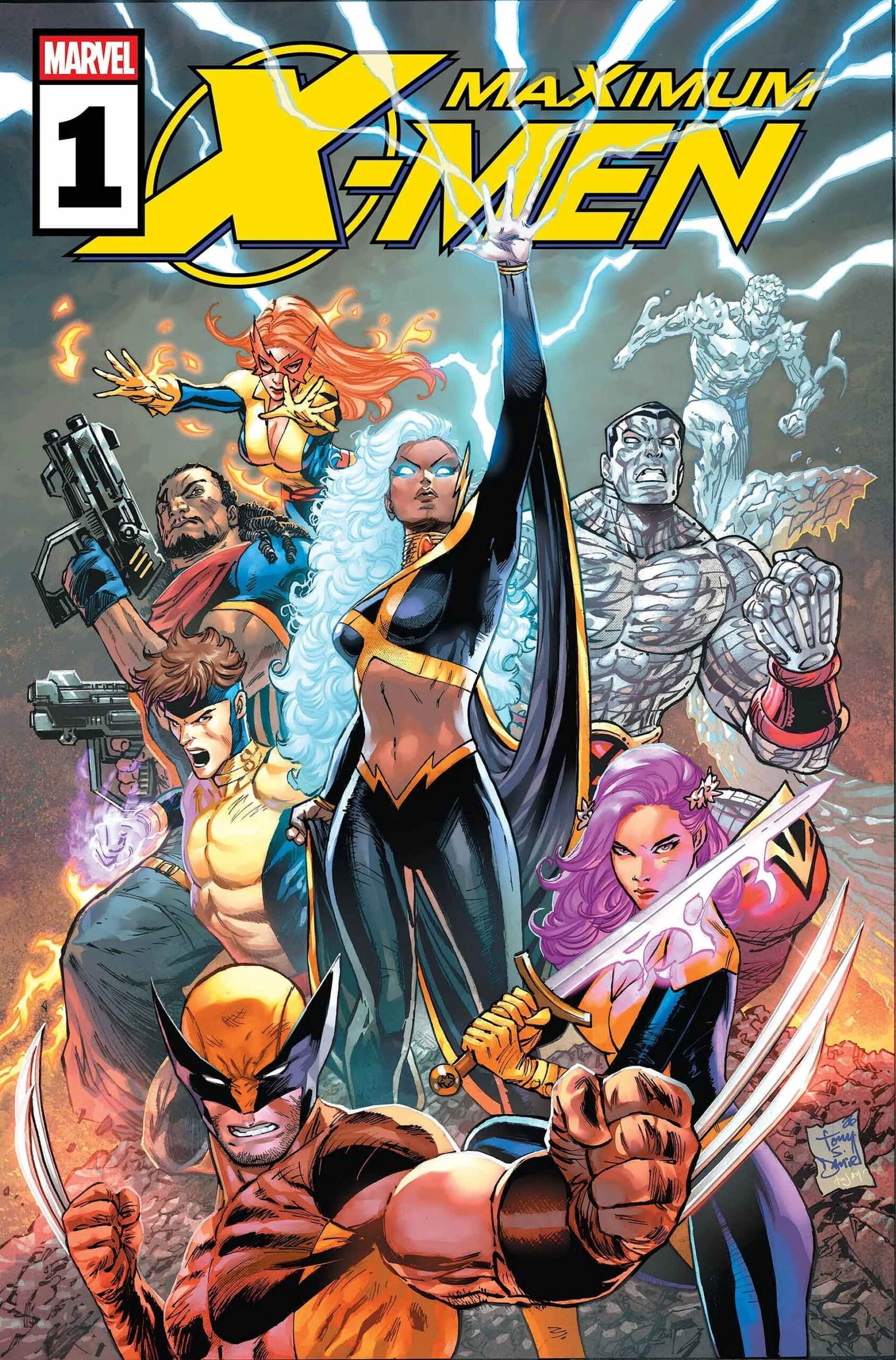 maximum x-men #1 cover