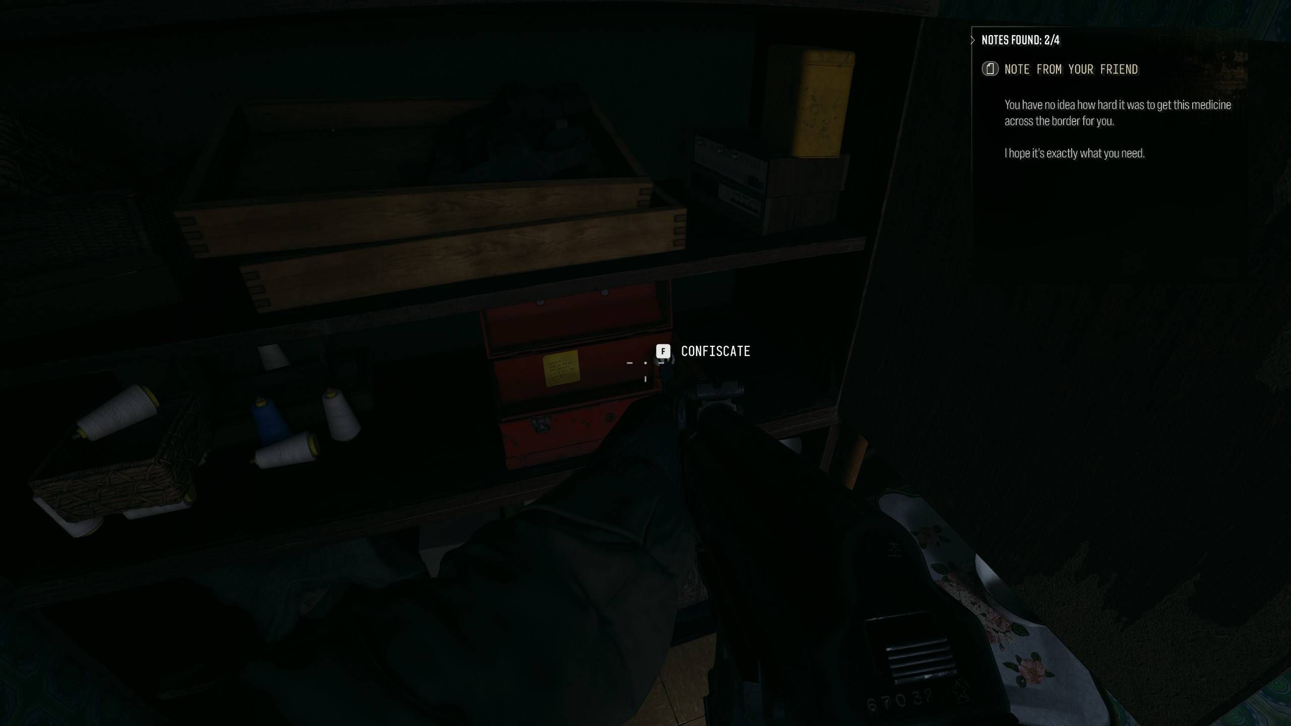 Inside the lockbox in Modern Warfare 4.