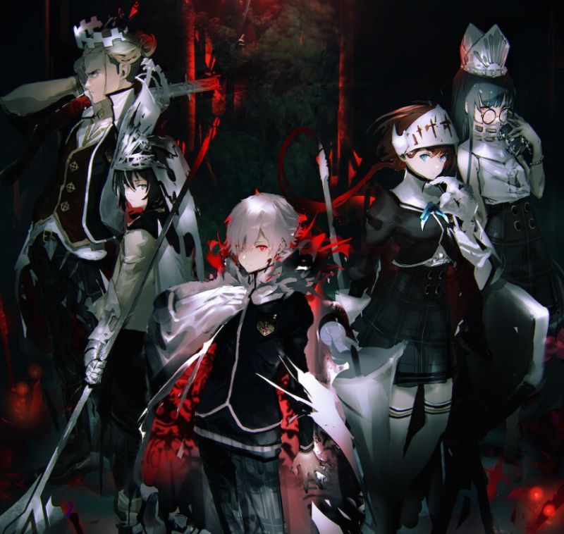 Monark cropped cover art shows the game's party members standing in darkness.