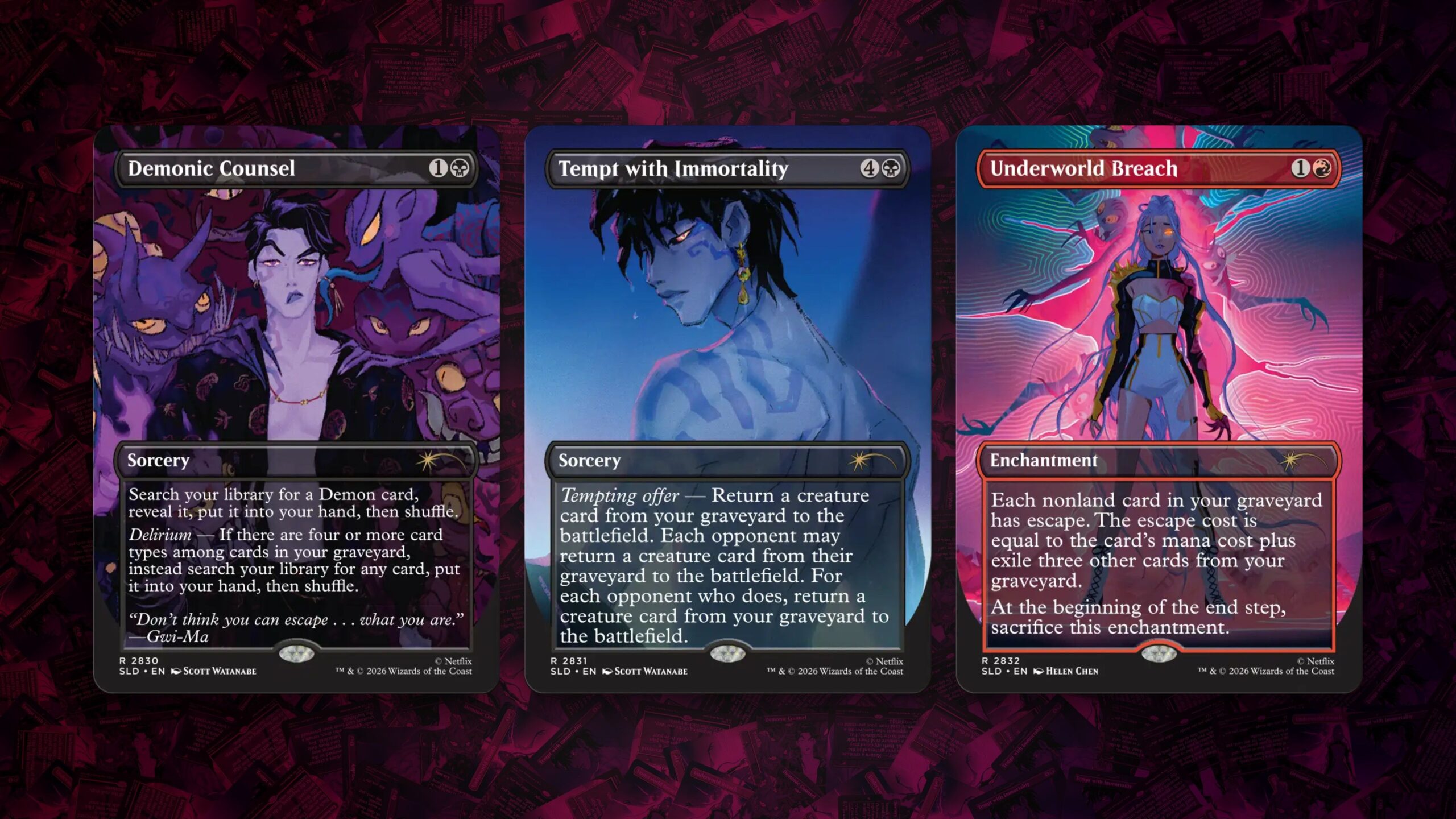 mtg kpop demon hunters secret lair batch 2