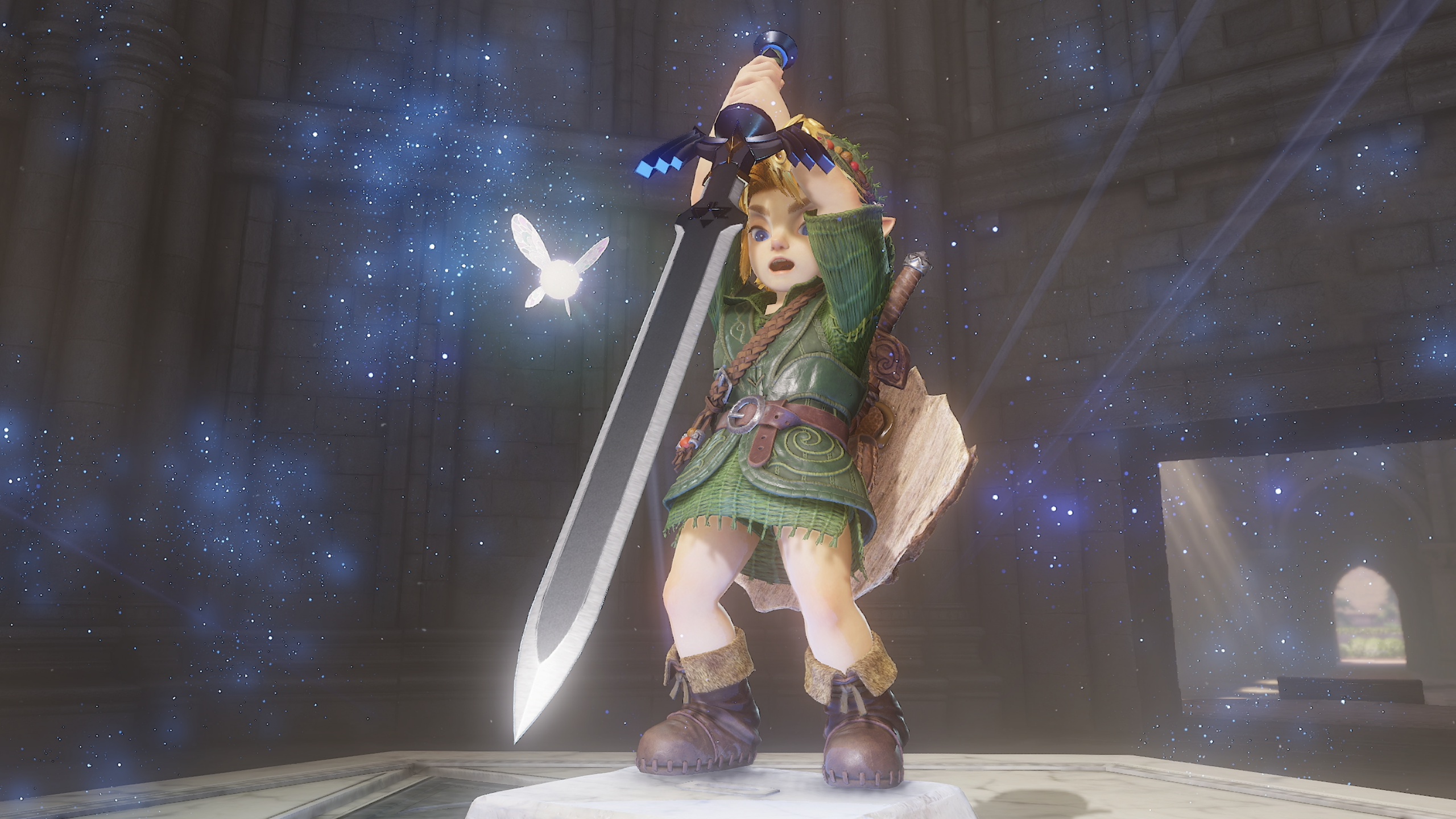 New Zelda: Ocarina of Time Trailer Reveals Dark Link