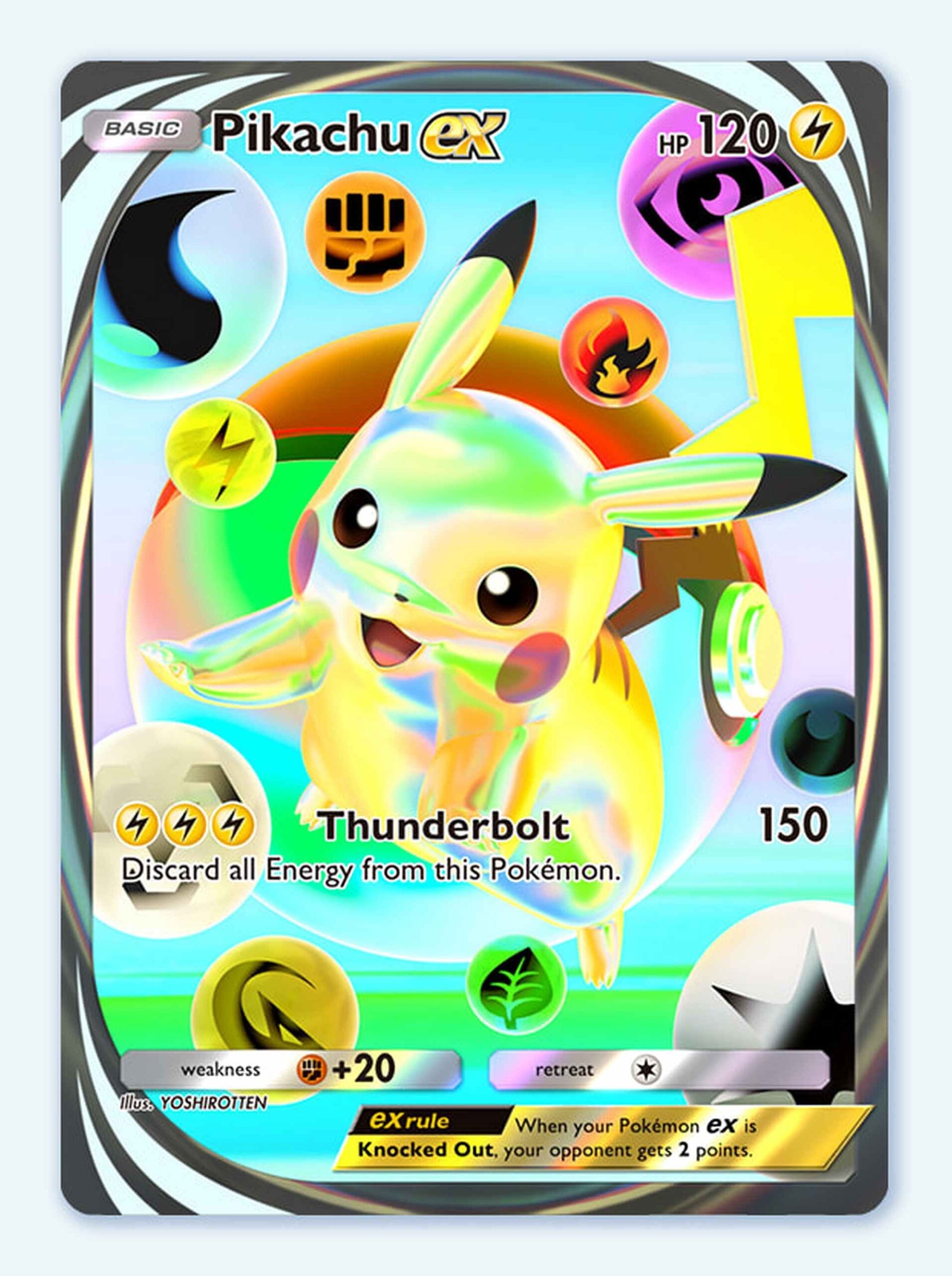 pika pika special ex card