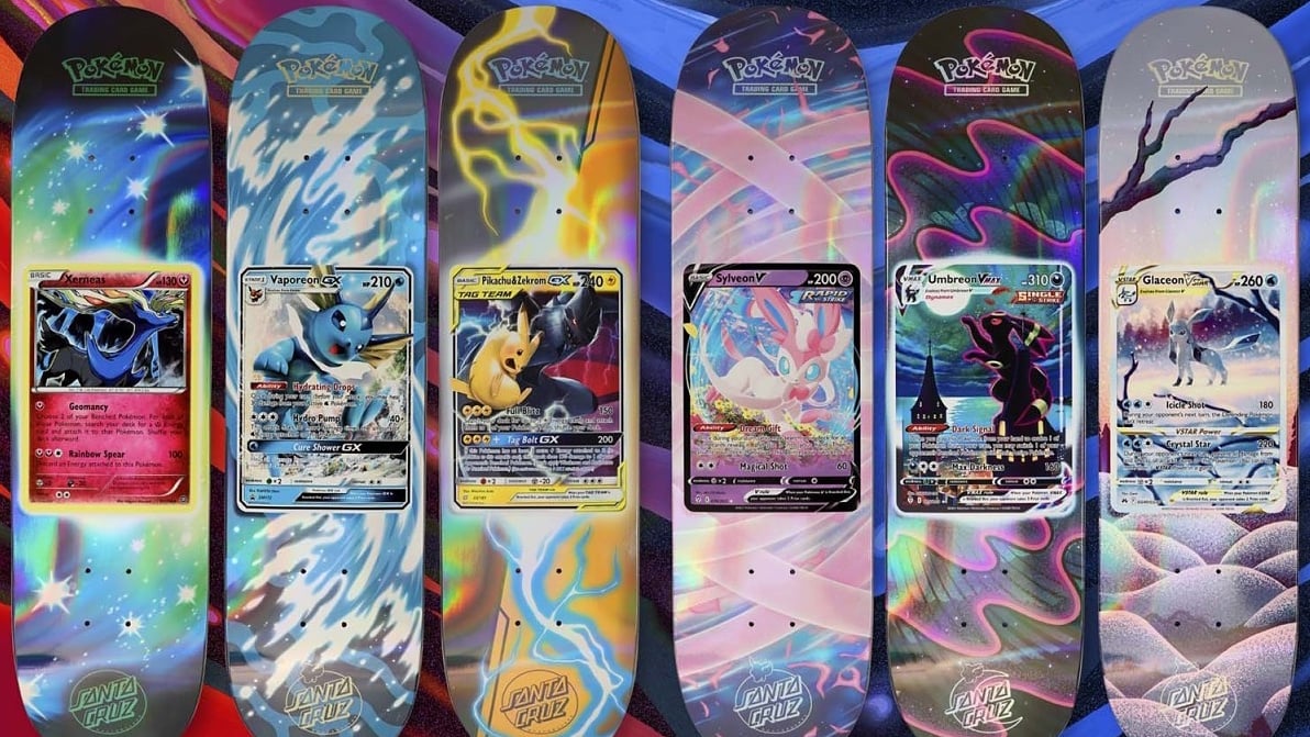 Pokémon Blind-Bag Skateboards Turn Collecting Into a $140 Gamble