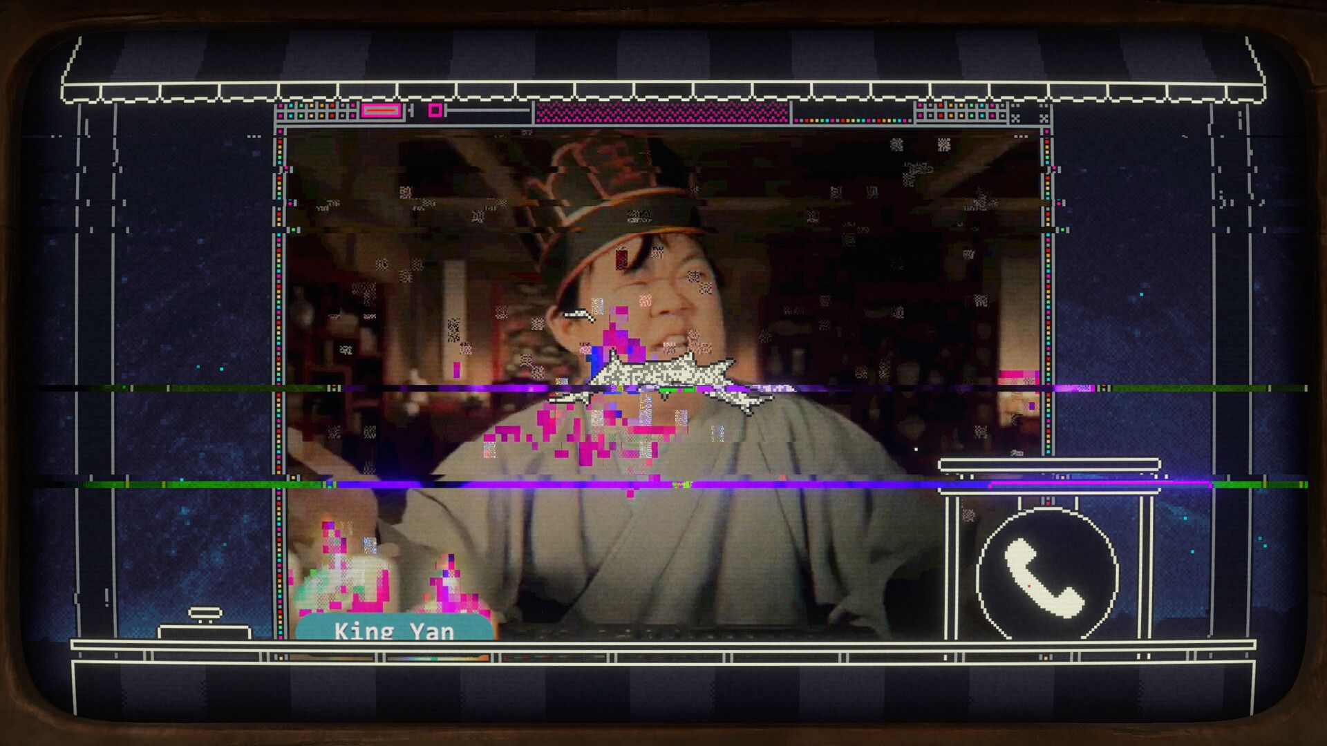 A distorted video appears in Pony Island 2: Pandas Circus.