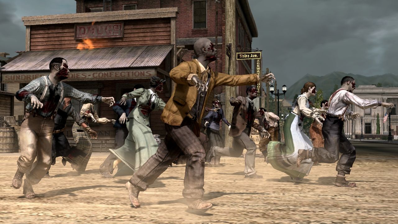 Red Dead Redemption: Undead Nightmare crowd 1280