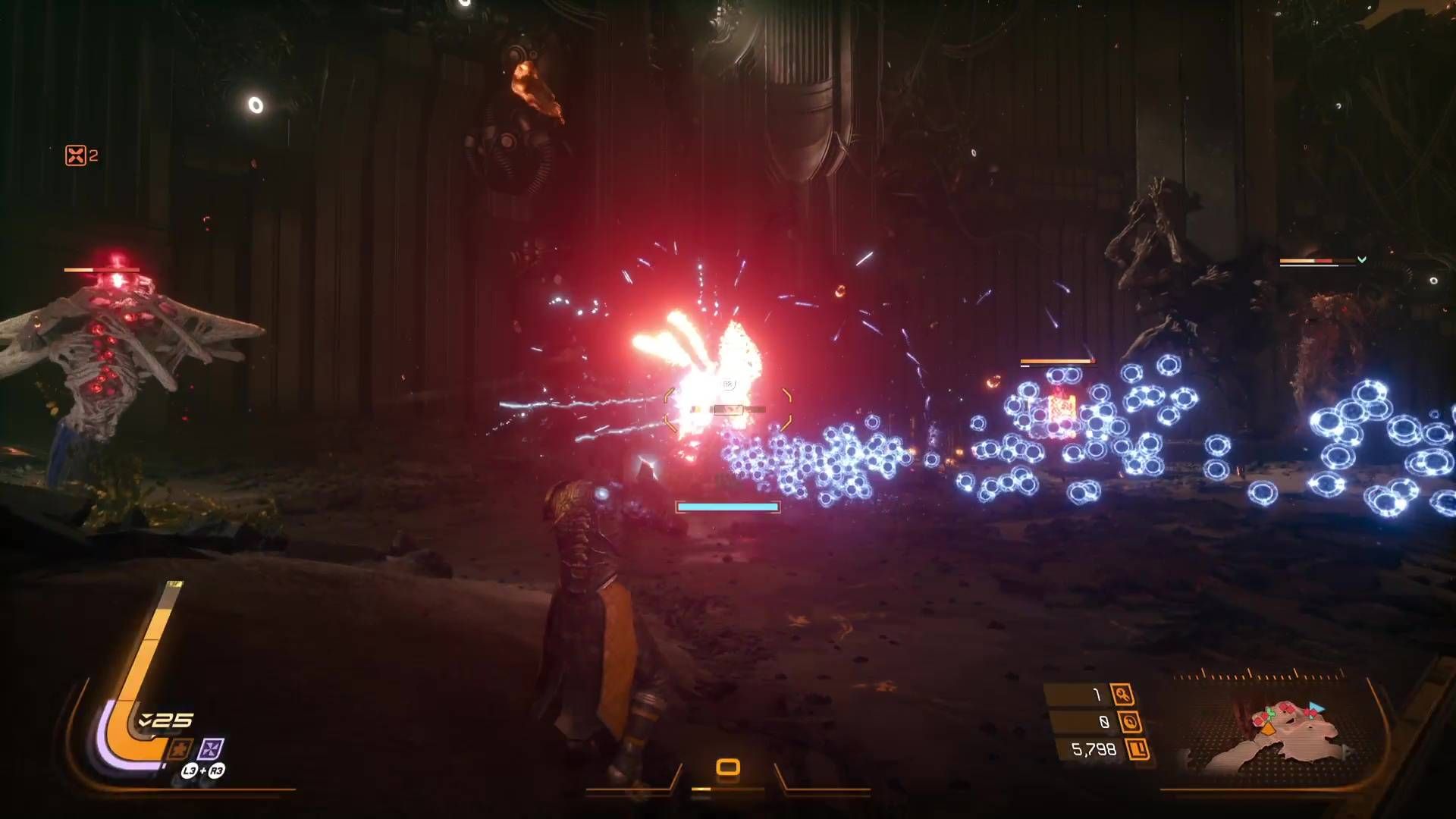 Arjun in combat in Saros.
