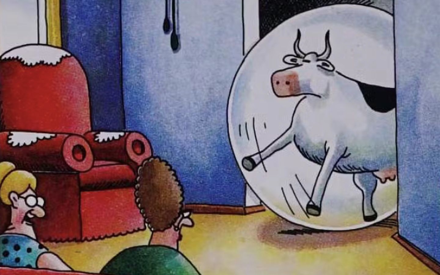 The Far Side Gary Larson Cow Bubble