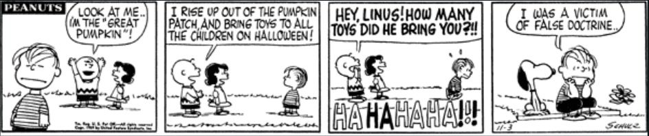 Peanuts Great Pumpkin Linus