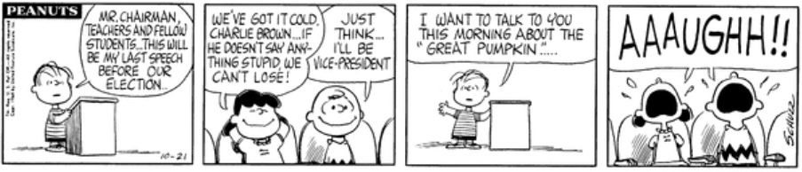 Peanuts Great Pumpkin Linus