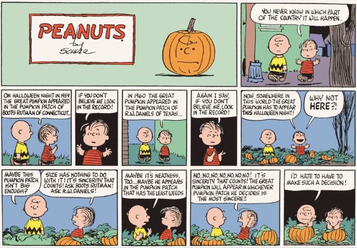 Peanuts Great Pumpkin Linus