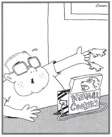 The Far Side Nerdy Kid