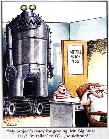 The Far Side Nerdy Kid
