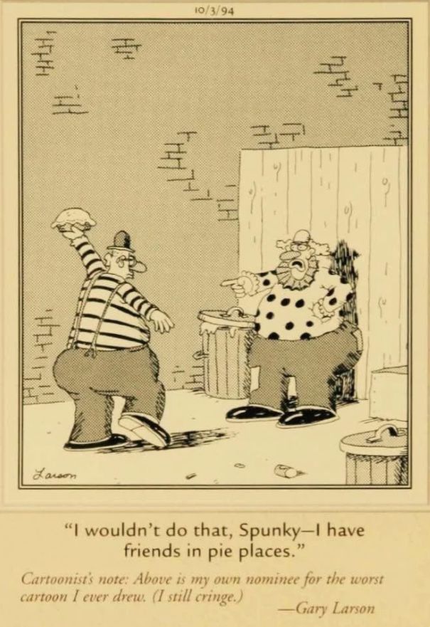 The Far Side Clown