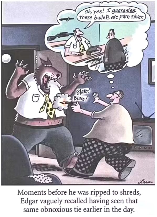 The Far Side werewolf