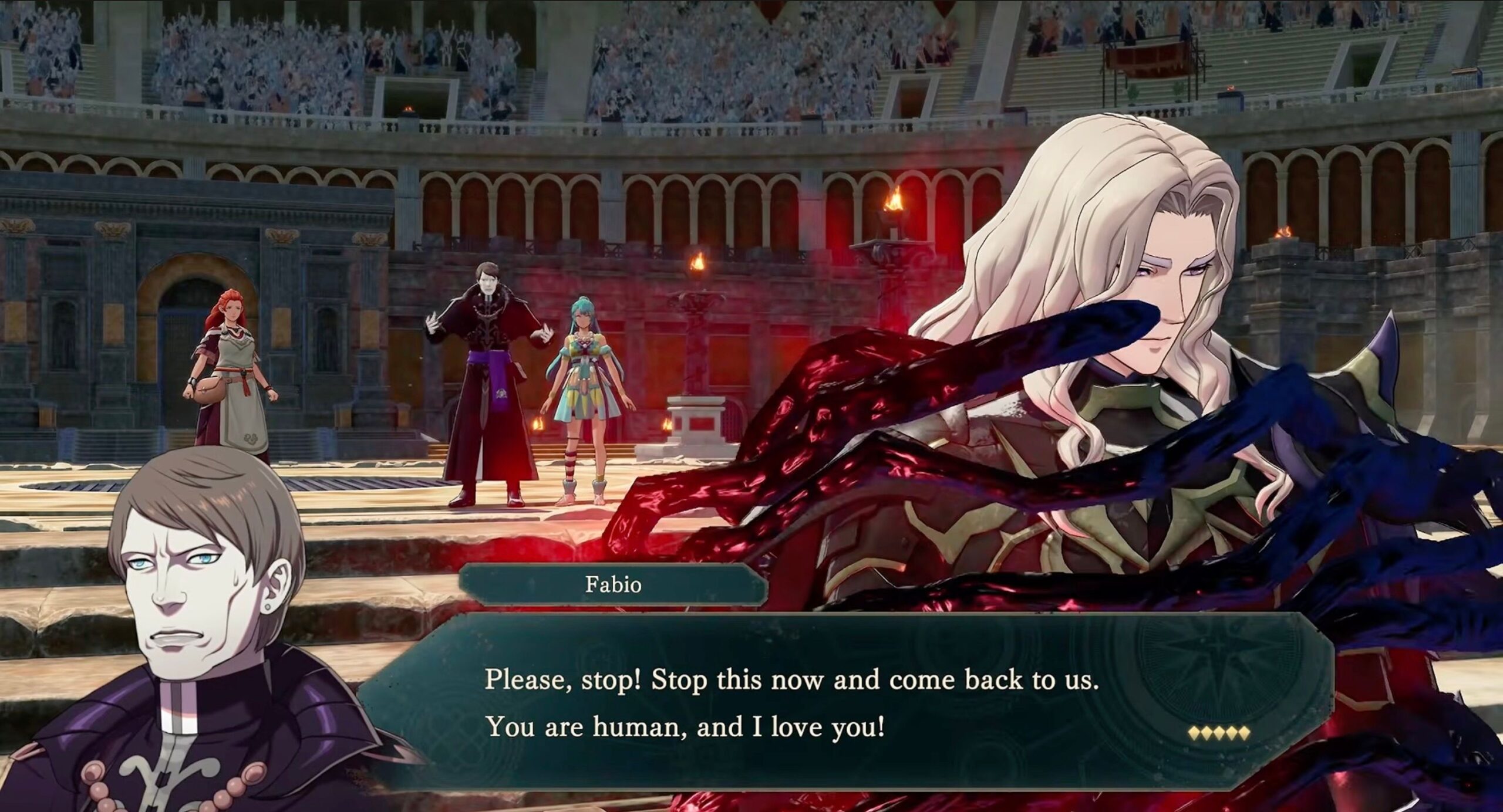 FIre Emblem Fortune's Weave Fabio confession