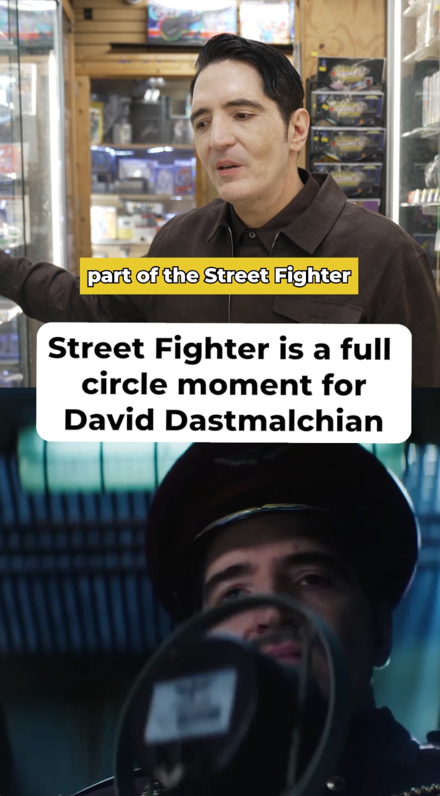 David Dastmalchian’s Street Fighter role completes a career ambition