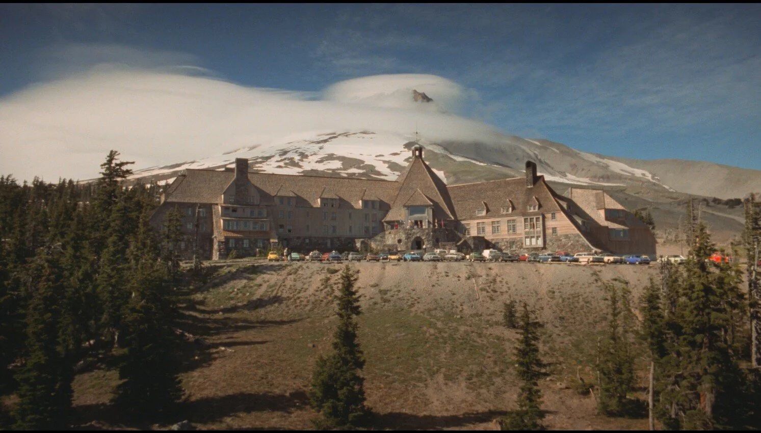 The mountains in The Shining