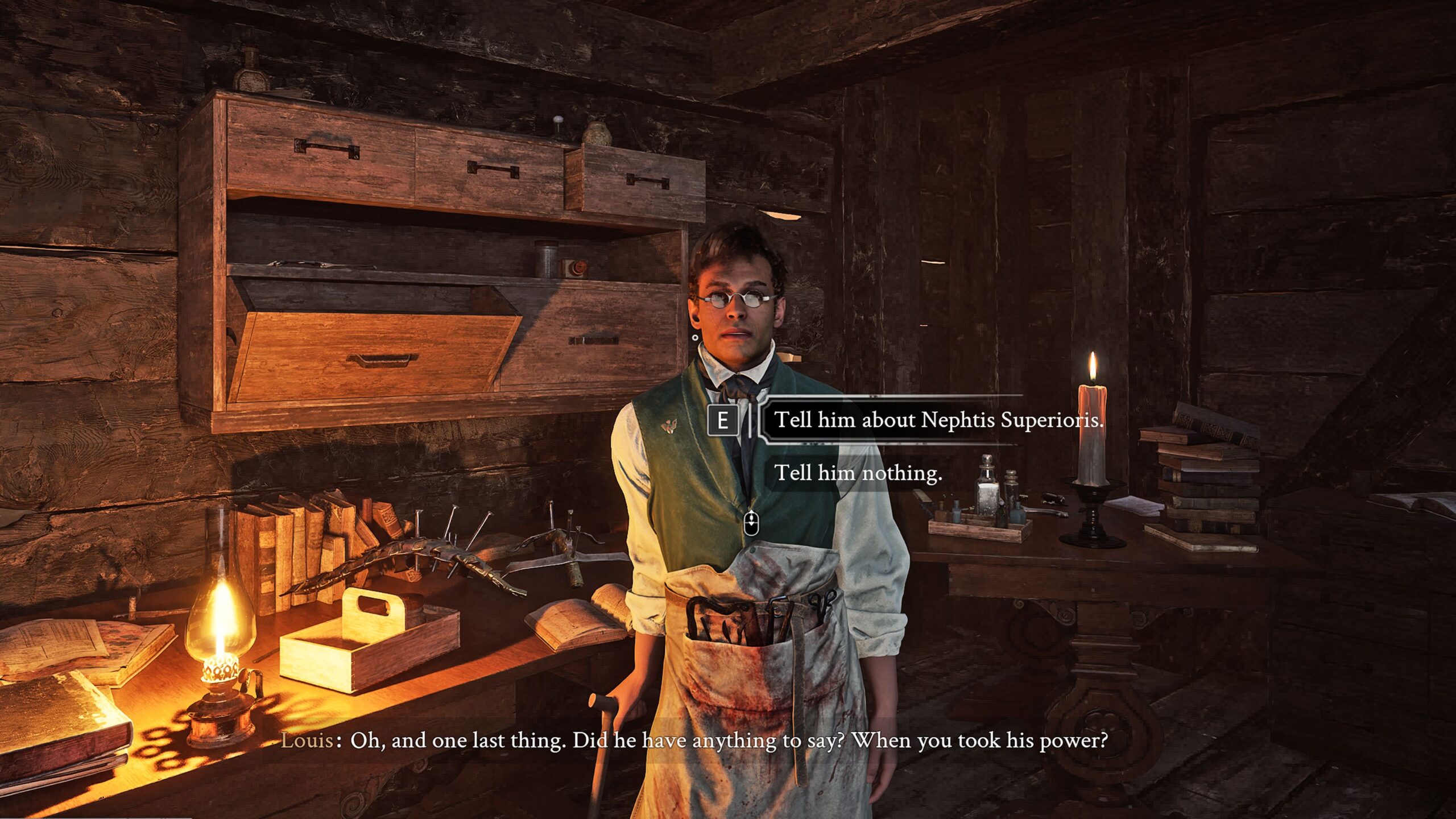 William finds Louis in Valor Mortis.