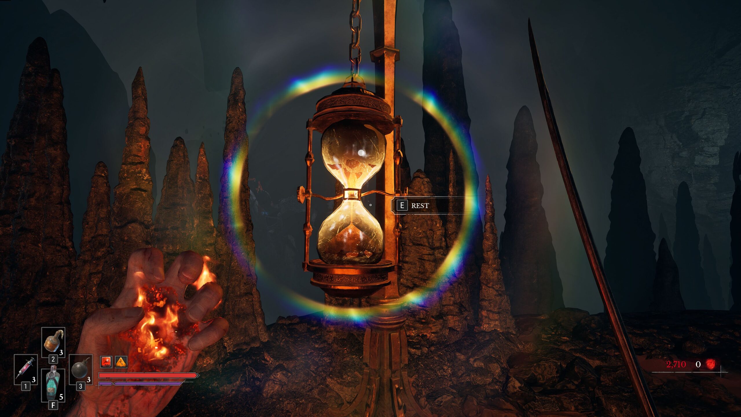 A lantern in Valor Mortis.