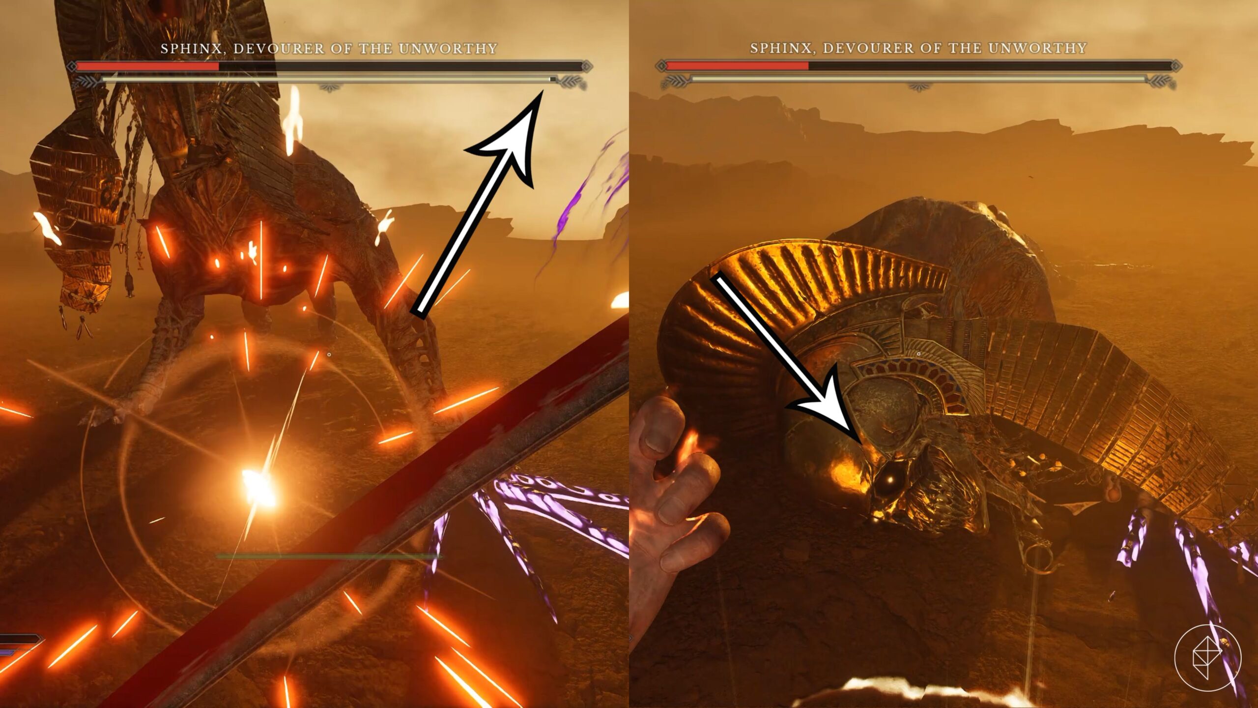 The Sphinx gets stunned in Valor Mortis.