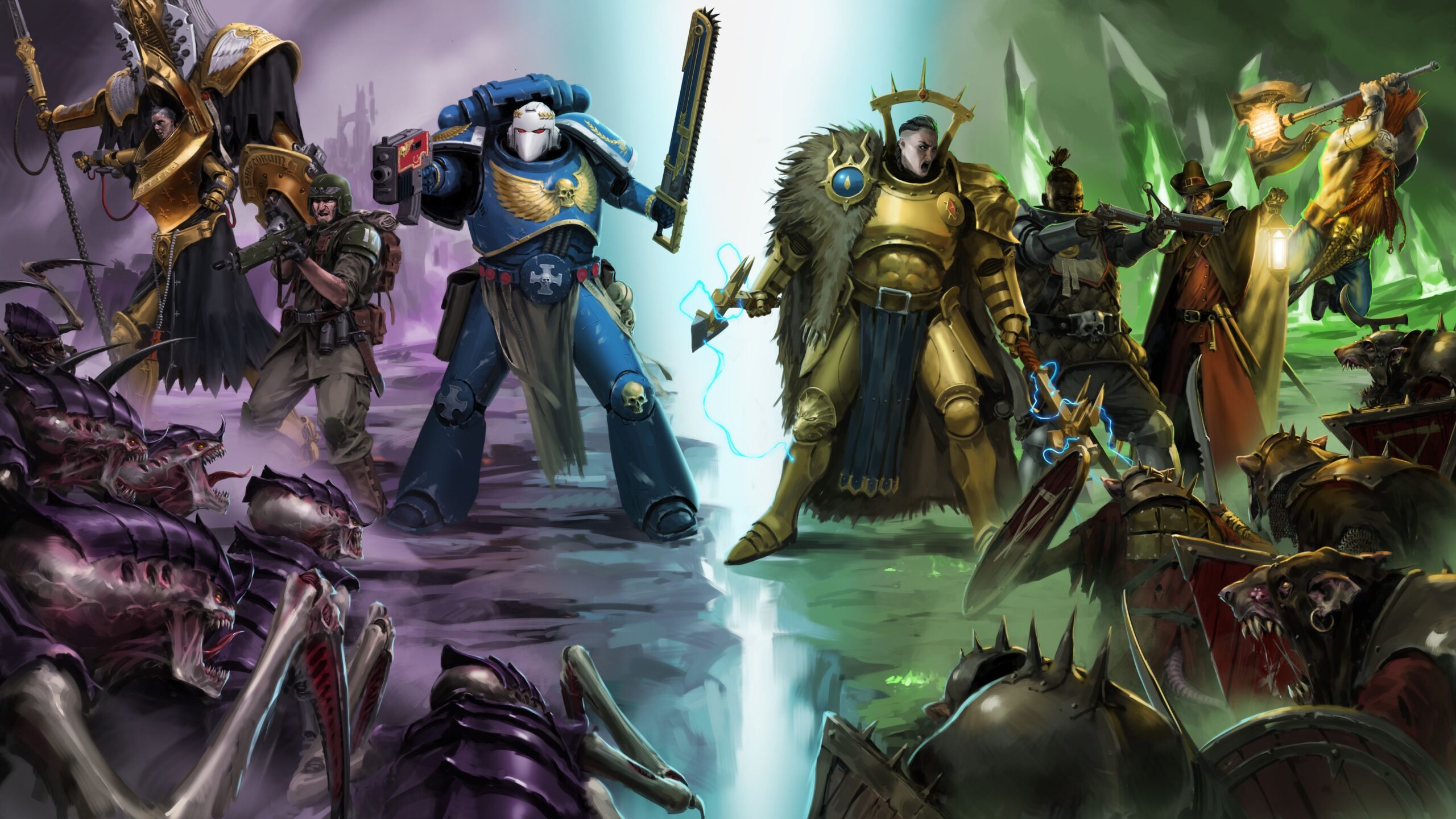 Warhammer Survivors - Key Art - 3840x2160 (No Logo)