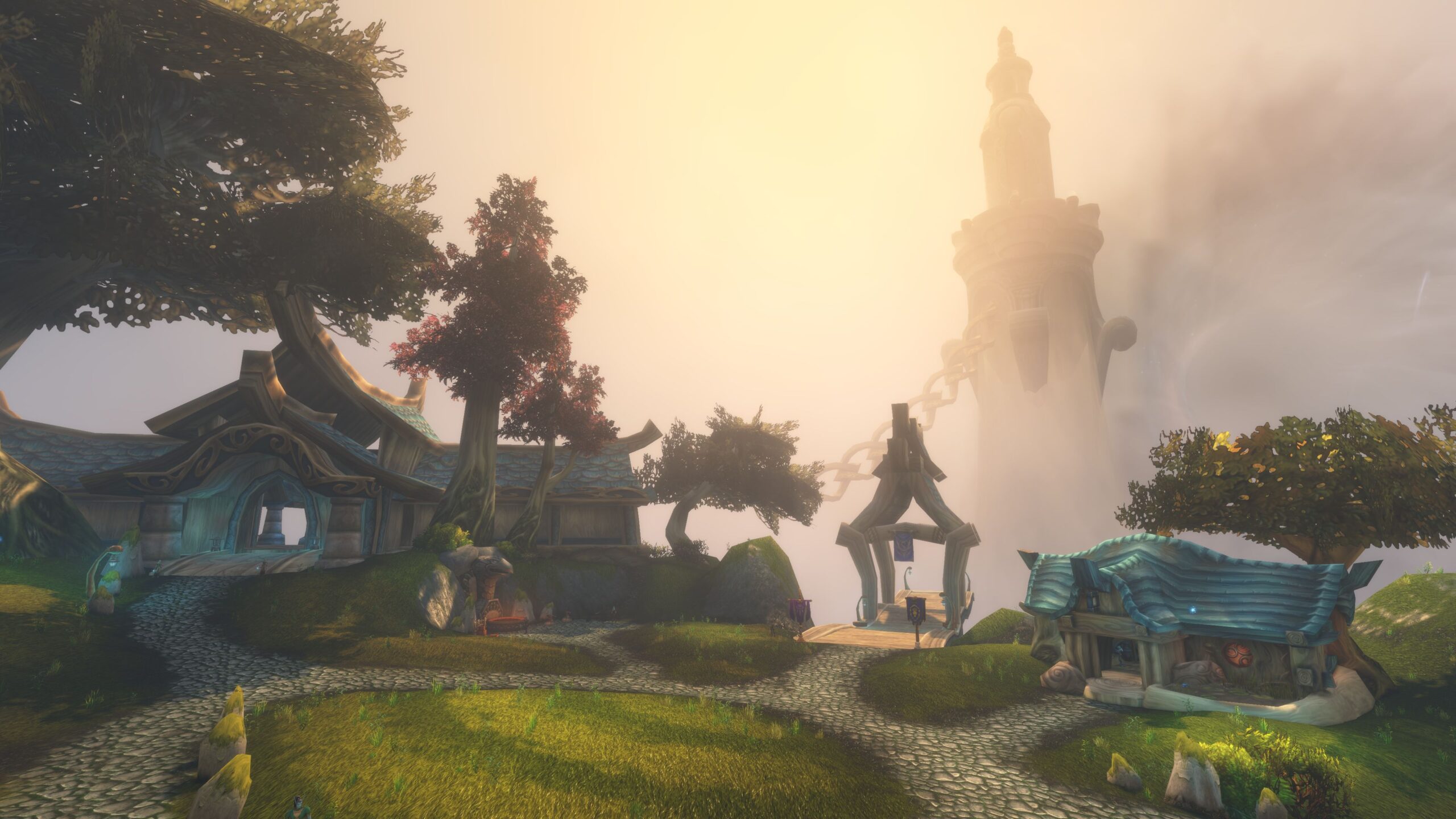 A pretty, misty elfen region